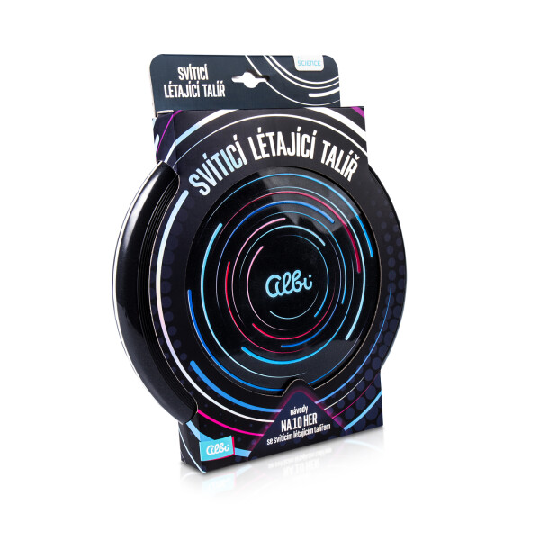 Svítící létající talíř - Albi