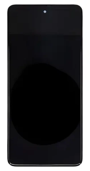 For Samsung Galaxy A51 A515 černá / Náhradní displej / OLED / Touch + Přední kryt (57983109927)
