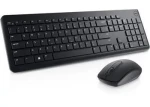 DELL KM3322W CZ/SK černá / Set bezdrátové klávesnice a myši / CZ/SK layout / USB adaptér 2.4GHz / 1000 DPI (KM3322W-R-CSK)