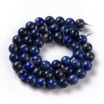 Přírodní lapis lazuli - třída A - ∅ 8 mm - 1 ks