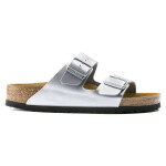 Dámské žabky Birkenstock Arizona Birko-Flor Silver regular width (1012282) 39