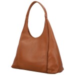 Stylová dámská kožená kabelka na rameno Nemesis, koňaková