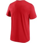 Fanatics Pánské tričko Chicago Blackhawks Chrome Graphic T-Shirt Athletic Red Velikost: S