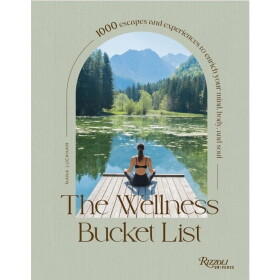 New Mags Kniha – The Bucket List – Wellness, Nana Luckham, modrá barva, papír
