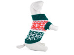 Christmas svetr pro psa Barva: Tmavě zelená, Délka zad (cm): 18, Obvod hrudníku: 23 - 28 cm