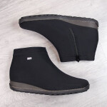Černé zateplené dámské boty Rieker W 98251-00 dámské 36