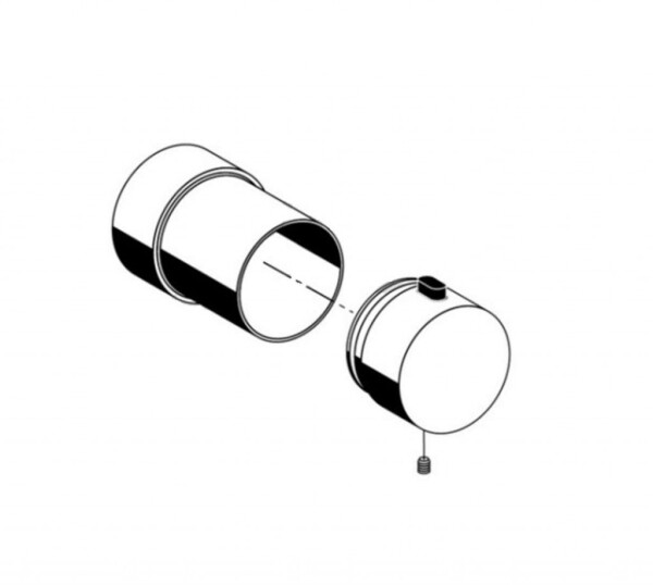 SCHELL - Příslušenství Náhradní ovládací tlačítko ke sprchovým armaturám Linus, chrom 295220699