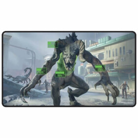 Magic hrací podložka Fallout - V.A.T.S. Black Stitched