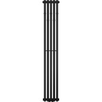 MEXEN - Flux otopný žebřík/radiátor dekorativní 1500 x 240 mm, 450 W, černá W127-1500-240-00-70