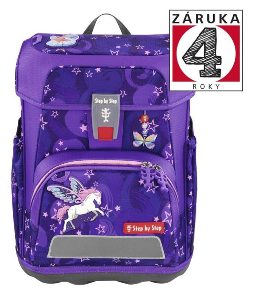 Školní aktovka CLOUD Pegasus Liv 5 dílný set, AGR certifikát