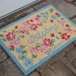 GREEN GATE Rohožka Louisa White, multi barva