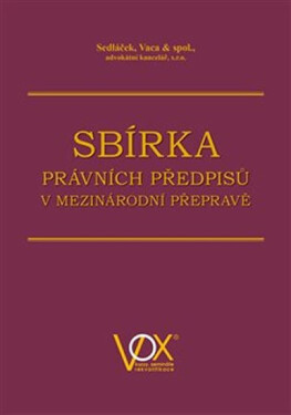 Sbírka právních předpisů mezinárodní přepravě