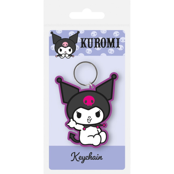 Gumová klíčenka, Hello Kitty Kuromi - EPEE