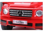 Mamido Dětské elektrické autíčko Mercedes G500 červené