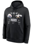 Nike Pánská mikina NFL 2026 Paris Game Steelers vs. Saints Club Hoodie Velikost: 2XL