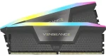 Corsair Vengeance RGB 16GB (2x8GB) šedá / Operační paměť / DDR5 / 6000 MHz / CL36 / DIMM / XMP / EXPO (CMH16GX5M2E6000Z36)