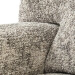 Bielastické potahy MARMO béžové křeslo ušák (š. 60 - 110 cm)