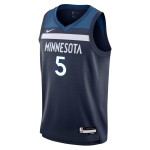 Nike Dětský dres Minnesota Timberwolves NBA Anthony Edwards #5 Swingman Navy (YOUTH)