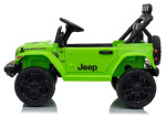 Mamido Elektrické autíčko Jeep Rubicon 24 V 2x200 W zelené