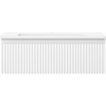 MEXEN/S - Rivel koupelnová skříňka 70 cm s umyvadlem Otis, 1 šuplík, reliéf , bílá mat 91A20-07023-1-BF01-W18M01