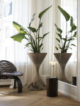 Louis Poulsen Stolní lampa PH 2/1 Glossy Beige, béžová barva, kov, plast