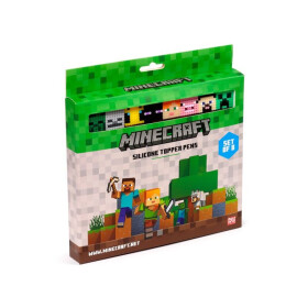 Minecraft Sada propiska s tenkým hrotem 8 ks