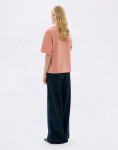 Tričko Thinking MU Flower Rope Pink Lucia Tee PINK