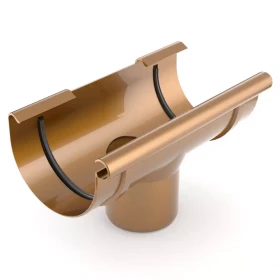 Žlabový kotlík 125/90 mm Bryza měděná