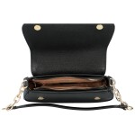 Elegantní crossbody s menší samostatnou kapsičkou Dara, černá