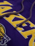 New Era Pánská mikina Los Angeles Lakers NBA Felt Logo Throwback Hoodie Velikost: M