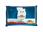 Purina Gourmet Perle mini filetky ve štávě se zeleninou 4x85g / Kapsičky pro kočky (7613037552652)