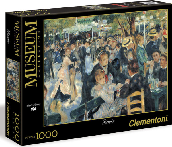 Puzzle Auguste Renoir: Bal du Moulin de la Galette 1000 dílků - Clementoni