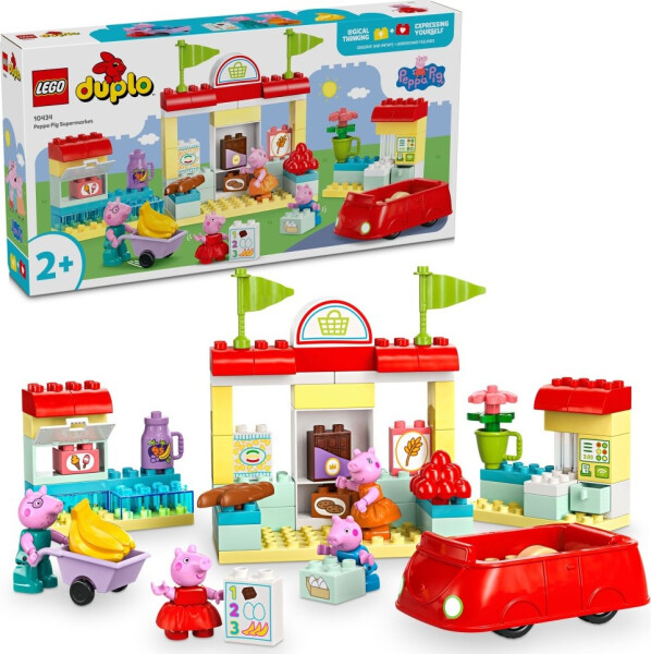 LEGO® DUPLO® 10434 Prasátko Peppa a supermarket - LEGO® DUPLO®