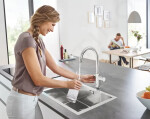 GROHE - Blue Home Dřezová baterie s chladícím zařízením a filtrací, chrom 31455001