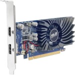 ASUS GT1030-2G-BRK / 1228 MHz / 2GB GDDR5 6GHz / 64-bit / DVI + HDMI / Low profile / 30W (90YV0AT2-M0NA00)