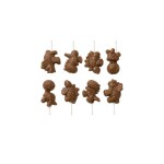 Dortisimo Silikonová forma na lízátka Dinosauři (na 8 ks) 14 cm