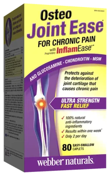 Webber Naturals Osteo Joint Ease 80 tbl (08345)