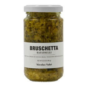 Nicolas Vahé Bruschetta se zeleninou Ratatouille 185 g, zelená barva, sklo
