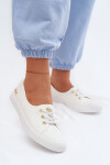 Dámské tenisky bílo-zlaté Lee Cooper LCW-26-02-4043 38