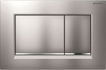 GEBERIT - Duofix Set předstěnové instalace, klozetu a sedátka Villeroy Boch, tlačítka Sigma30, DirectFlush, SoftClose, CeramicPlus, matný chrom/chrom SANI11CK2115