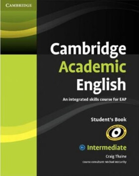 Cambridge Academic English B1+ Intermediate Class Audio CD and DVD Pack - Craig Thaine