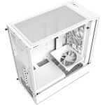 NZXT H5 Elite edition bílá / E-ATX / 1x USB 3.2 + 1x USB-C 3.2 / 3.5mm Jack / 3 x 120 mm (2xRGB) (CC-H51EW-01)