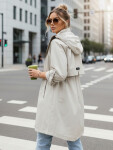 Dámská přechodná bunda parka béžová FashionStreet TY5557 L