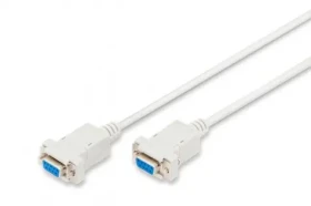 Digitus AK-610100-018-E D-Sub9 - D-Sub9 1.8 m šedá (AK-610100-018-E)