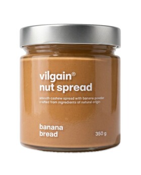 Vilgain Nut Spread – 3× Banánový chlebík 350 g
