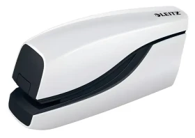 Leitz NeXXt WOW 5566 bílá / Elektrická sešívačka / až 10 listů / napájení 4x AAA (55661001)