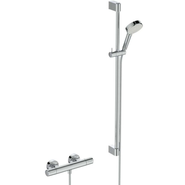 IDEAL STANDARD - Ceratherm T25 Sprchový set s termostatem, 2 proudy, chrom A8515AA