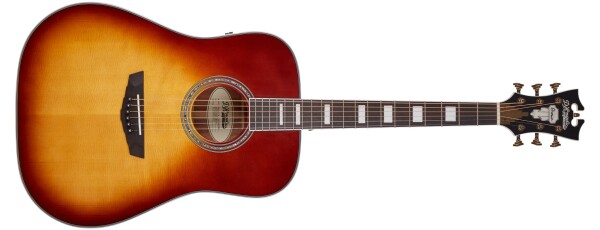 D'Angelico Premier Lexington Ices Tea Burst