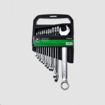 GK Tools sada očkopl.klíčů 6-22 mm 12 dílů matný chrom P16143