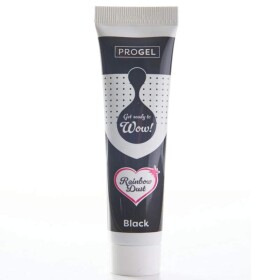 Rainbow Dust ProGel® Gelová barva Black 25g